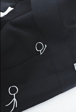 Load image into Gallery viewer, Smaller Black Duffle
