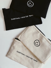 Load image into Gallery viewer, "everything i need for today" pouch
